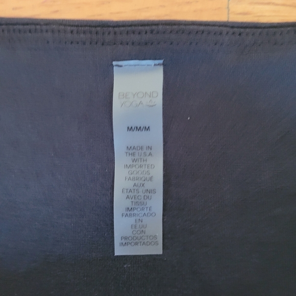 Beyond Yoga Charmed Mini Dress Medium Black Pockets Flattering Swing Casual - Picture 6 of 10